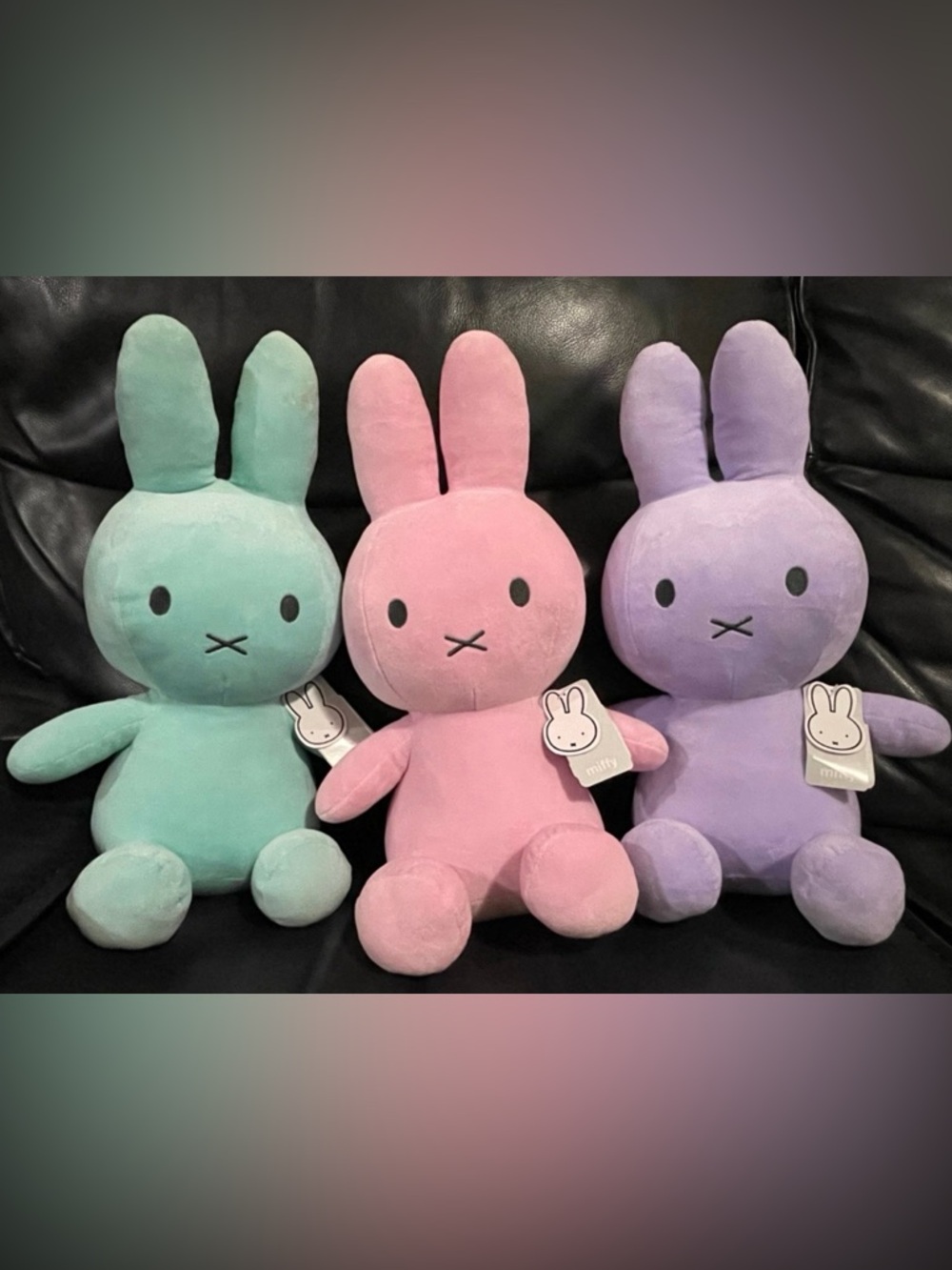Miffy By Magenta Plush, Set of 3- Miffy Plush Set